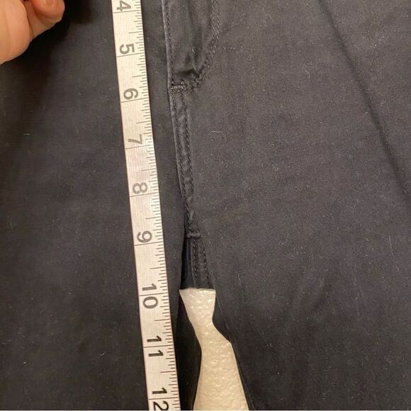 AG Adriano Goldschmied Prima Mid Rise Cigarette Jeans denim Black modal 27R - Picture 8 of 13